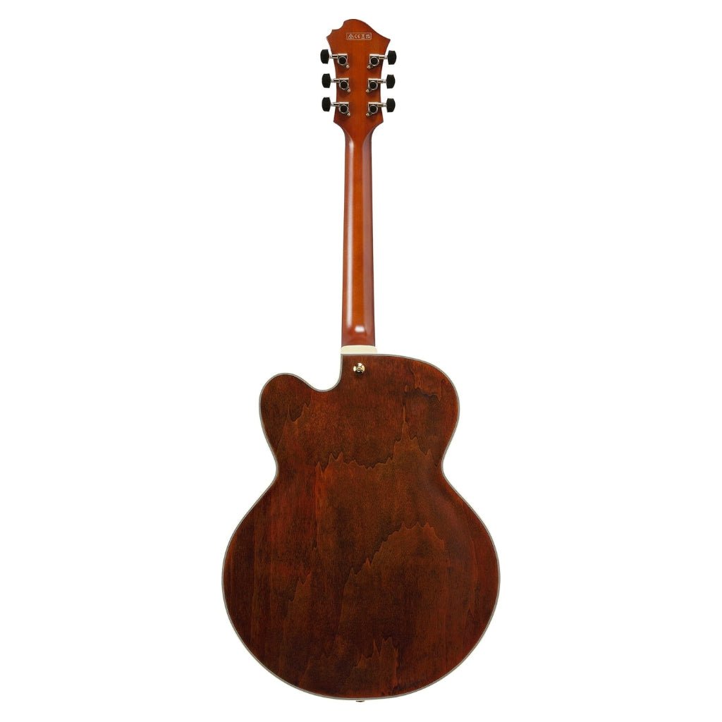 Ibanez PM3C Pat Metheny Signature Electric Guitar - Natural Amber Low Gloss Electric Guitars Sky Music
