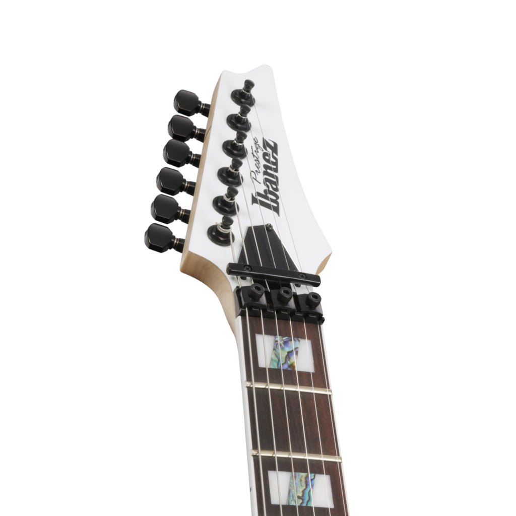Ibanez Prestige RG653DX Electric Guitar - White Flat Electric Guitars Sky Music