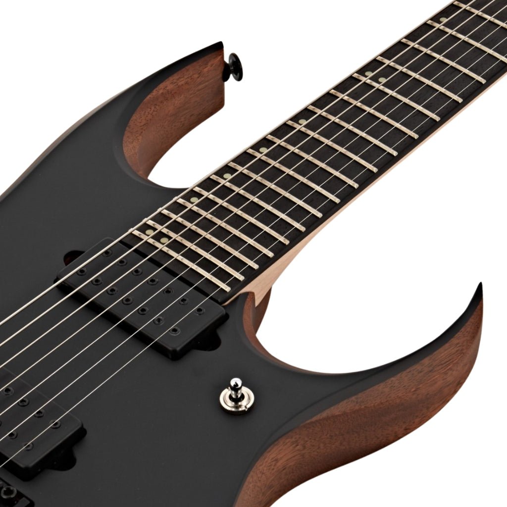 Ibanez Prestige RGDR4327R 7-String Electric Guitar - Natural Flat Electric Guitars Sky Music