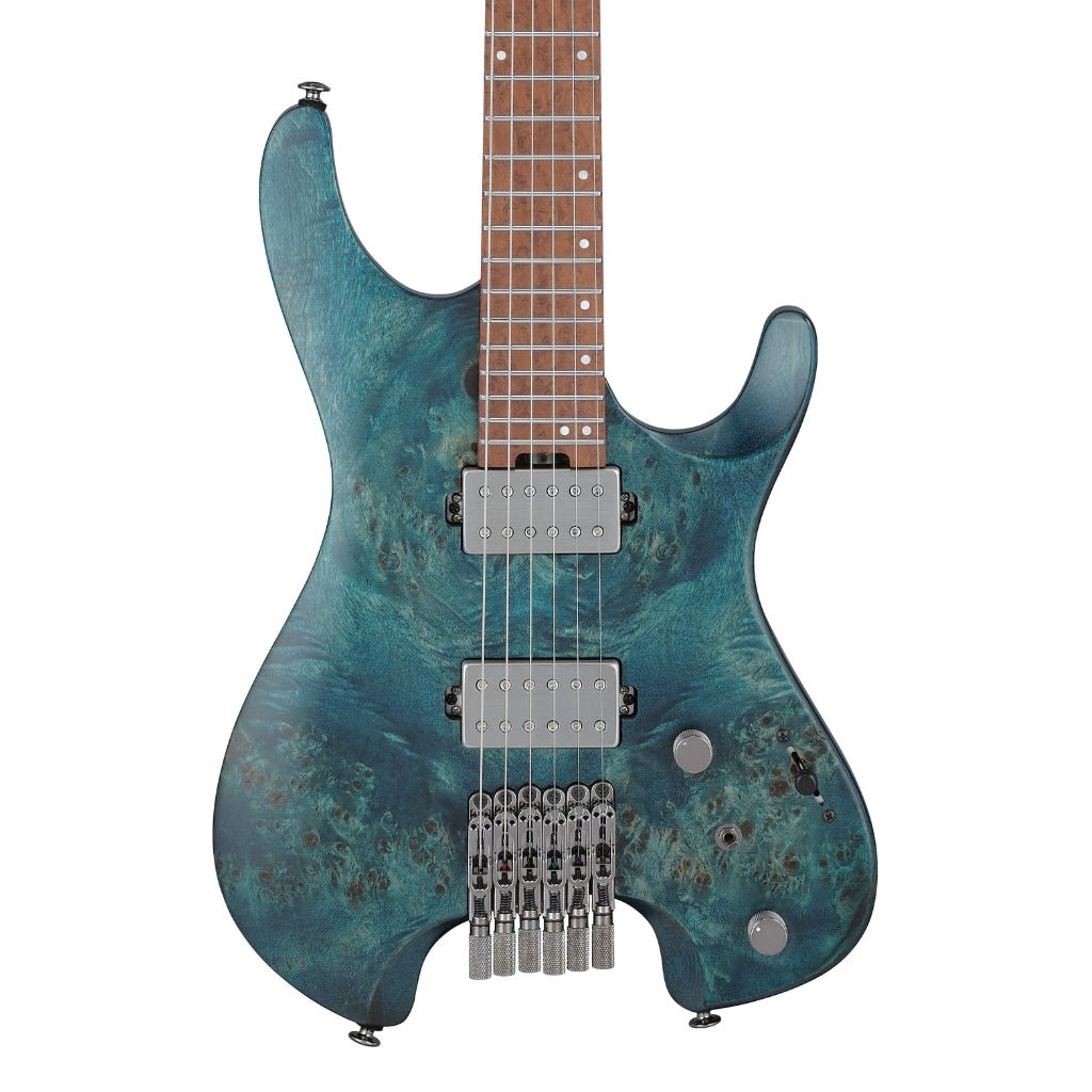 Ibanez Q52PB Electric Guitar - Cosmic Blue Low Gloss Electric Guitars Sky Music