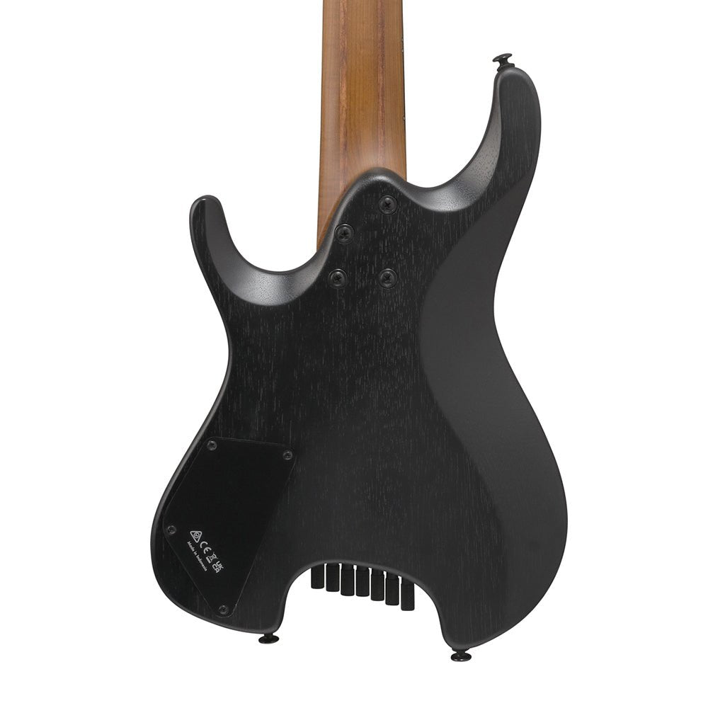 Ibanez QX527B 7-String Headless Electric Guitar - Weathered Black Electric Guitars Sky Music