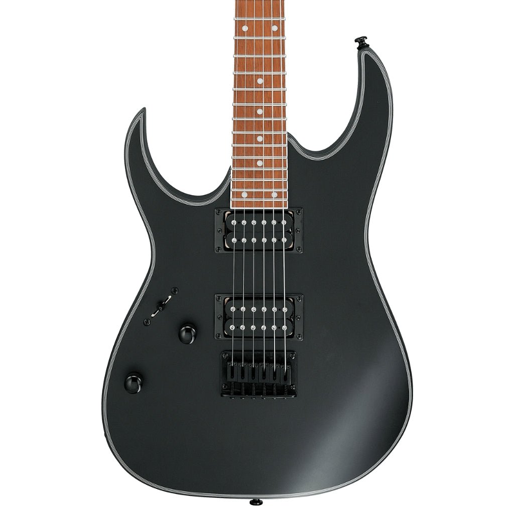 Ibanez RG421EXLBKF Left Handed Electric Guitar - Black Flat Electric Guitars Sky Music