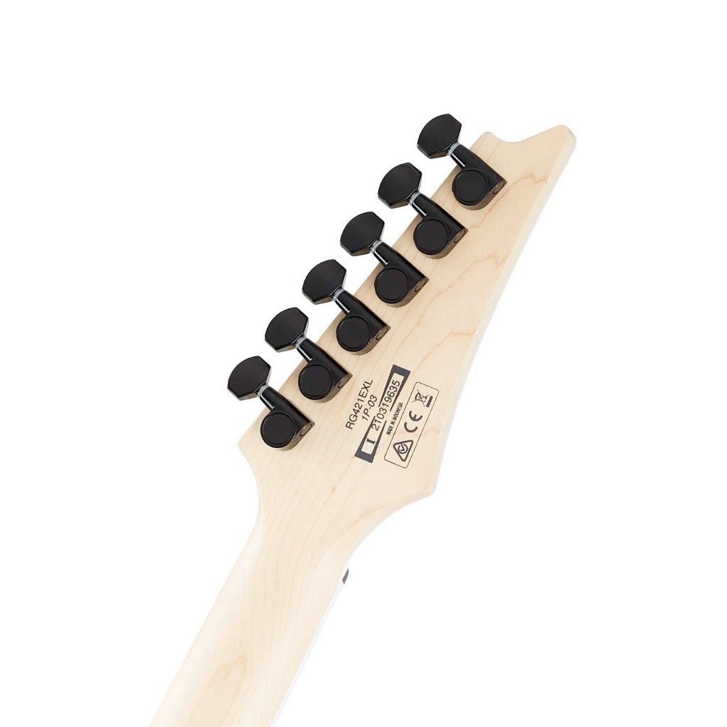 Ibanez RG421EXLBKF Left Handed Electric Guitar - Black Flat Electric Guitars Sky Music