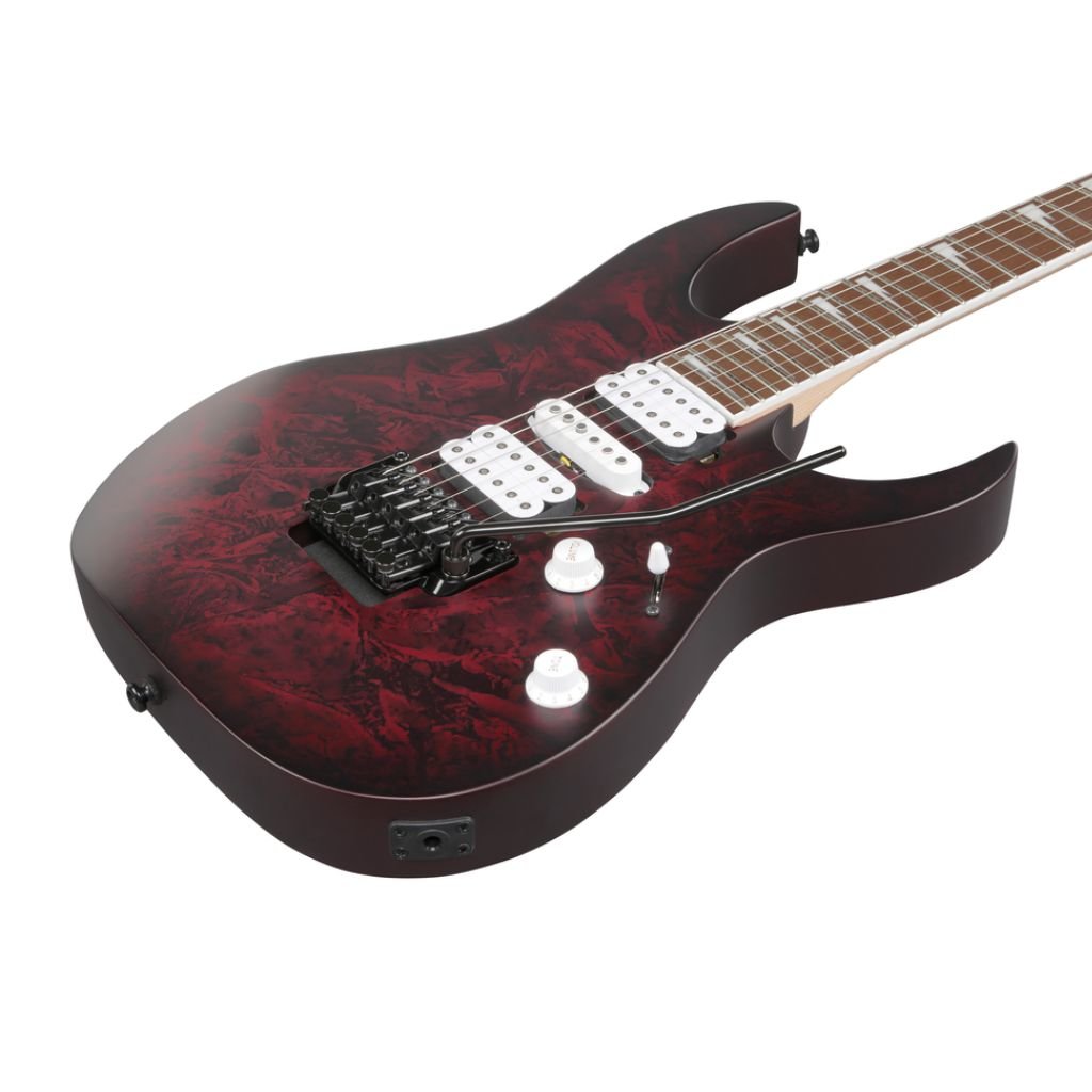 Ibanez RG470DXW Electric Guitar - Wine Red Frozen Matte Electric Guitars Sky Music
