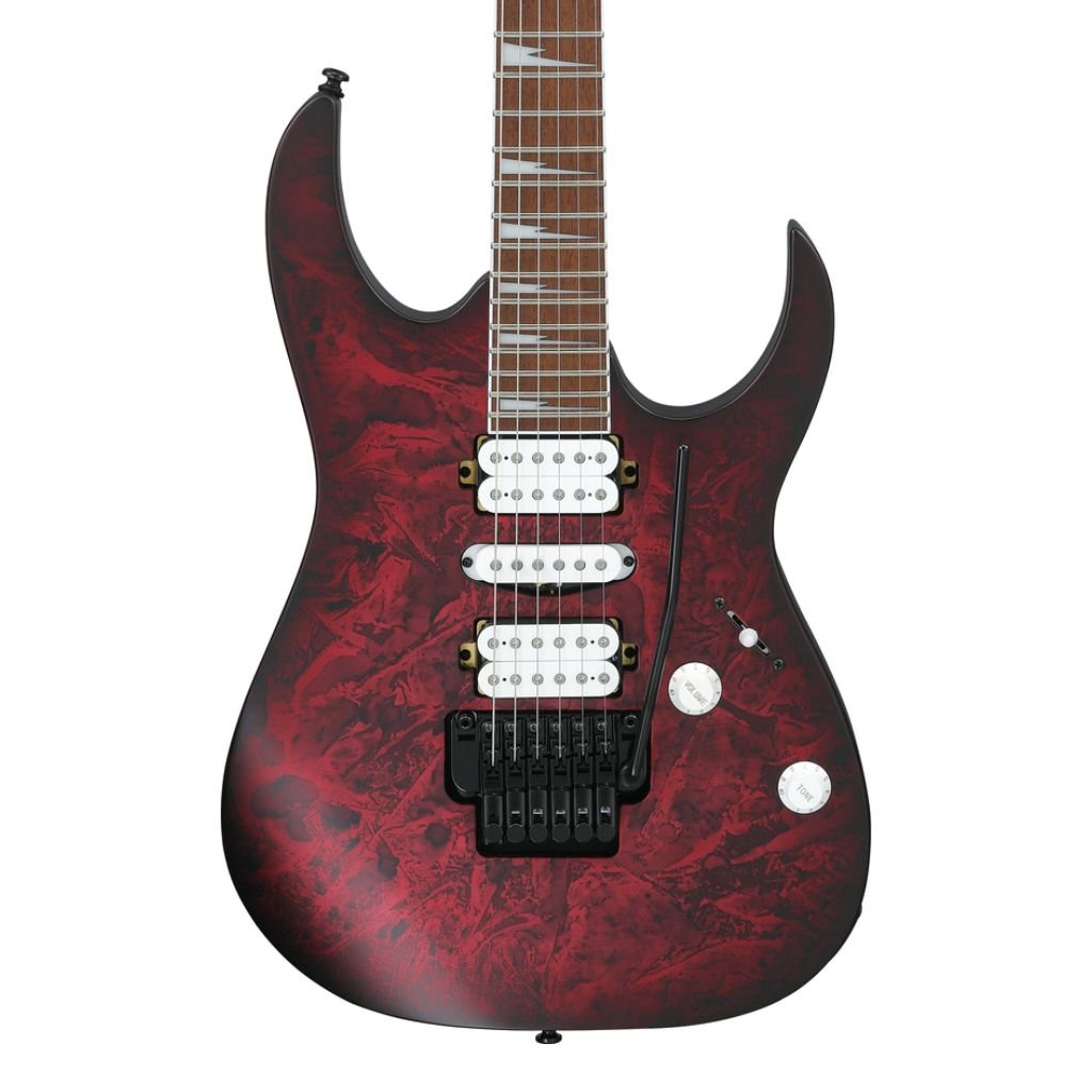 Ibanez RG470DXW Electric Guitar - Wine Red Frozen Matte Electric Guitars Sky Music