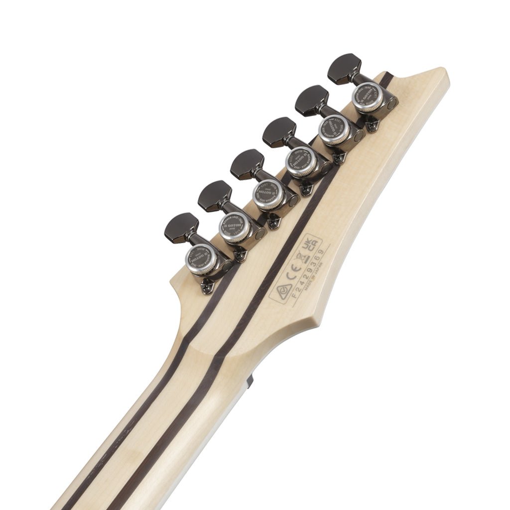 Ibanez RG5121RL Left Handed Electric Guitar - Dark Tide Blue Flat Electric Guitars Sky Music