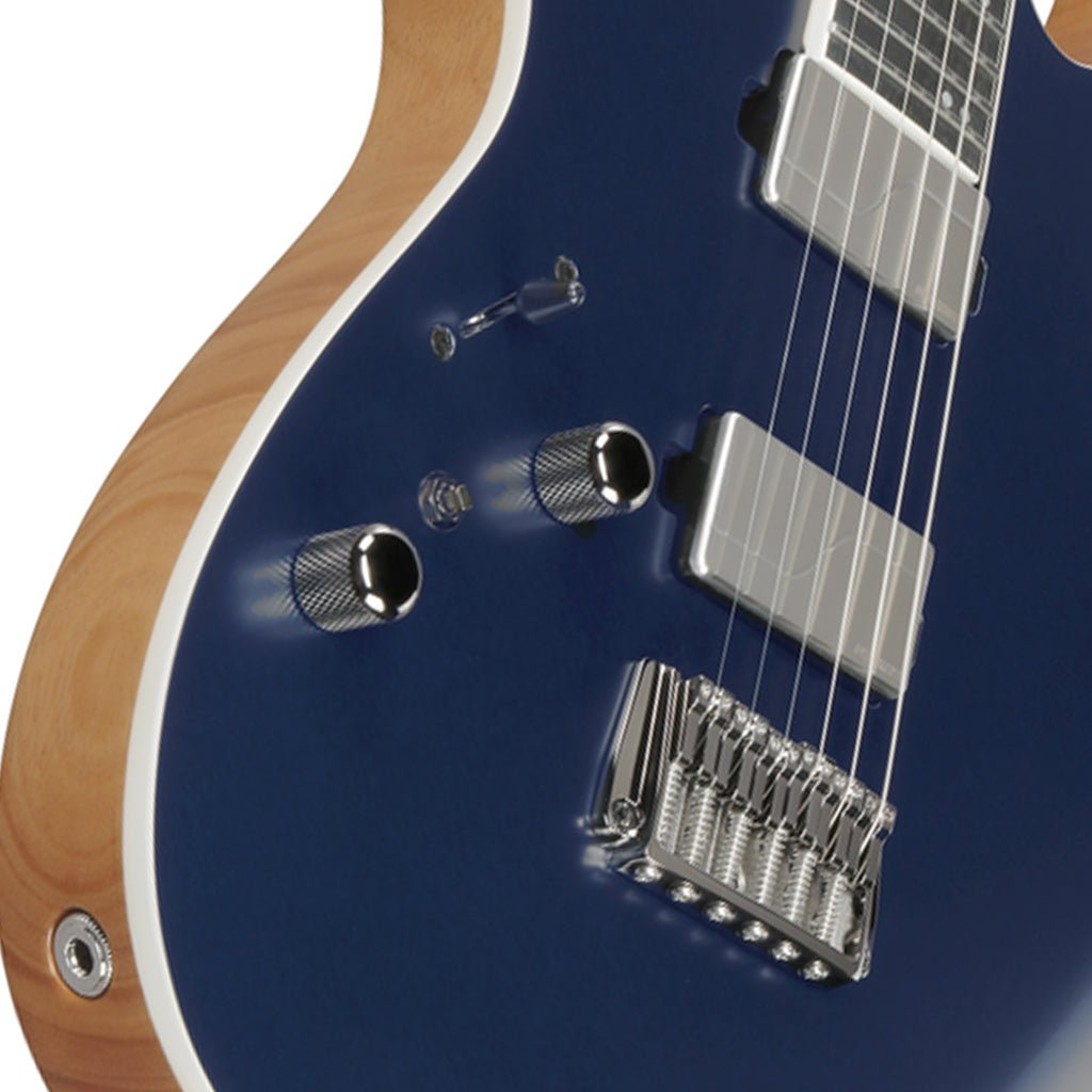 Ibanez RG5121RL Left Handed Electric Guitar - Dark Tide Blue Flat Electric Guitars Sky Music