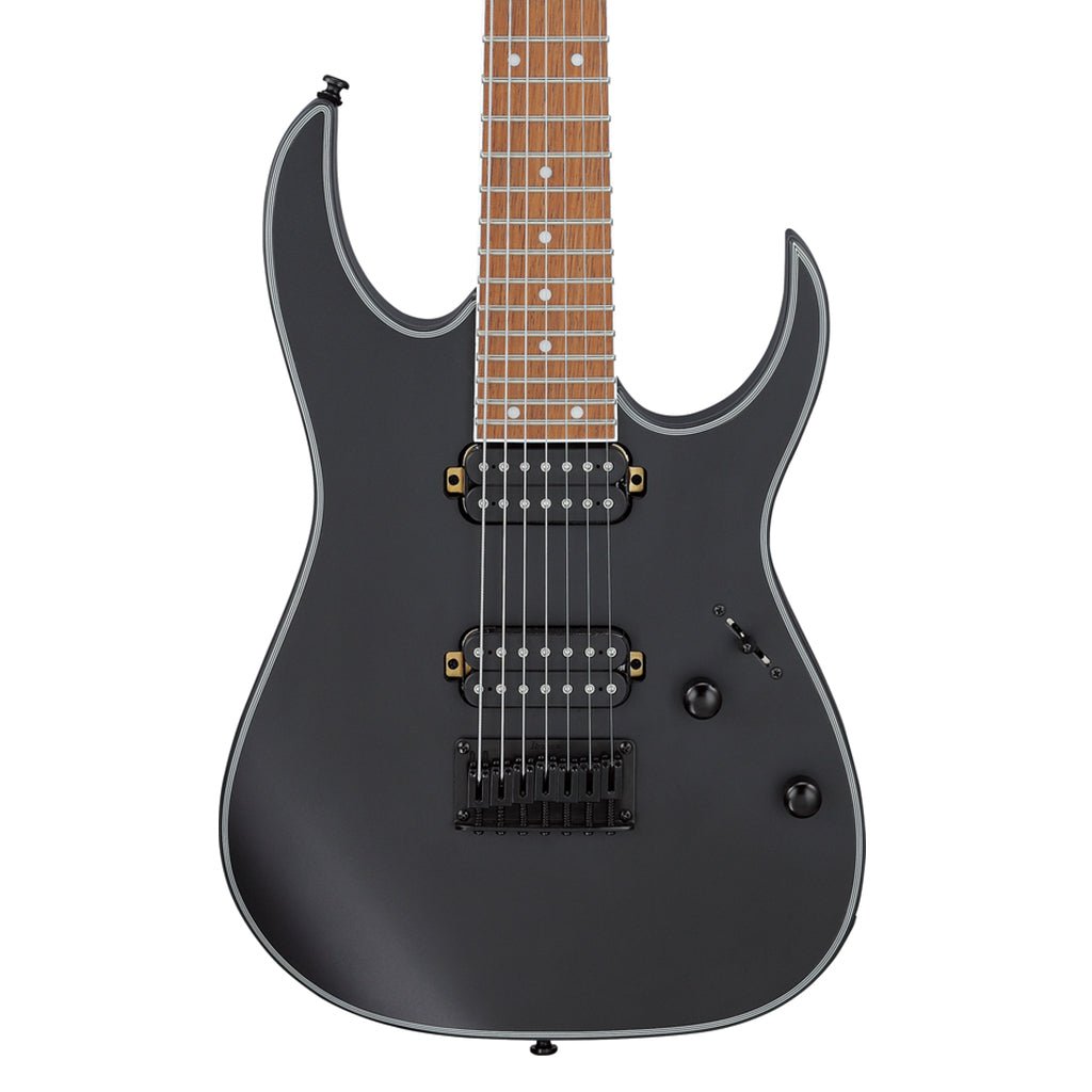 Ibanez RG7421EXBKF 7 String Electric Guitar Black Flat Electric Guitars Sky Music