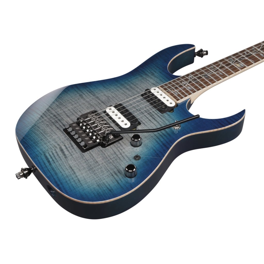 Ibanez RG8520 J-Custom SDE Electric Guitar with Case - Sodalite Electric Guitars Sky Music