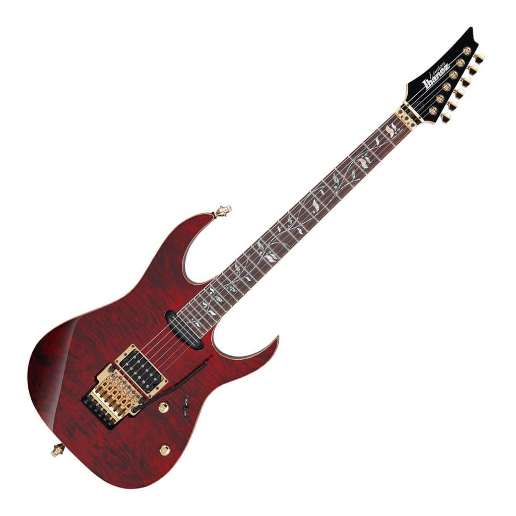 Ibanez RG8565R j.custom Electric Guitar w/Hardshell Case - Charmant Wine Red Electric Guitars Sky Music