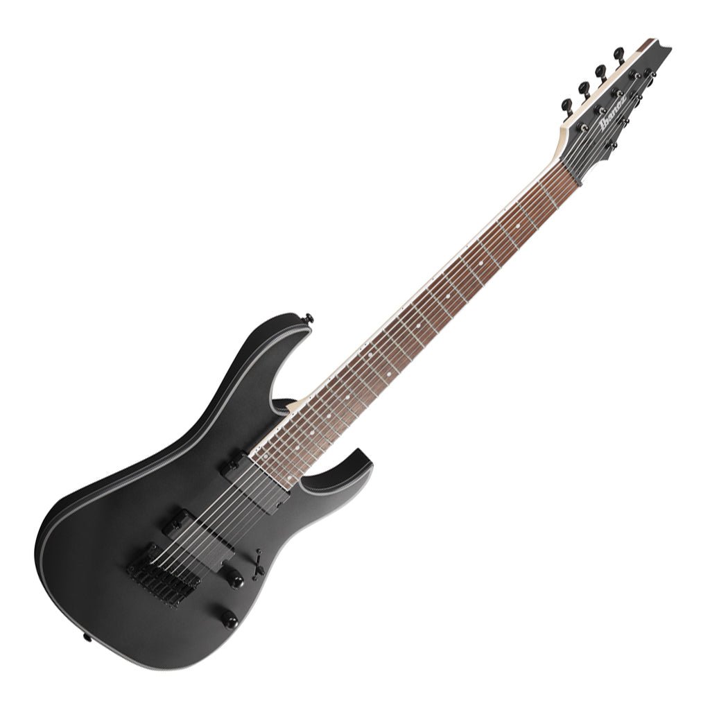 Ibanez RG8EXBKF 8 String Electric Guitar Black Flat Electric Guitars Sky Music