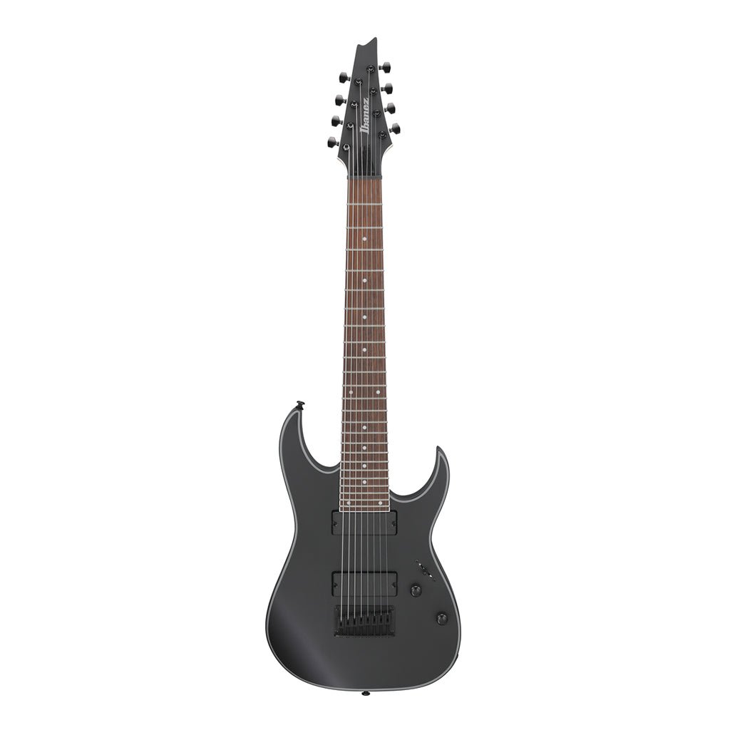 Ibanez RG8EXBKF 8 String Electric Guitar Black Flat Electric Guitars Sky Music