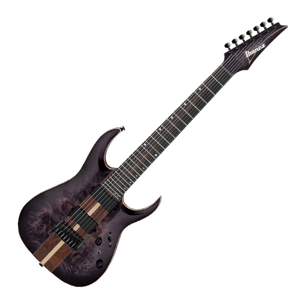Ibanez RGA217P1PB Premium 7-String Electric Guitar w/Gigbag - Deep Twilight Burst Low Gloss Electric Guitars Sky Music