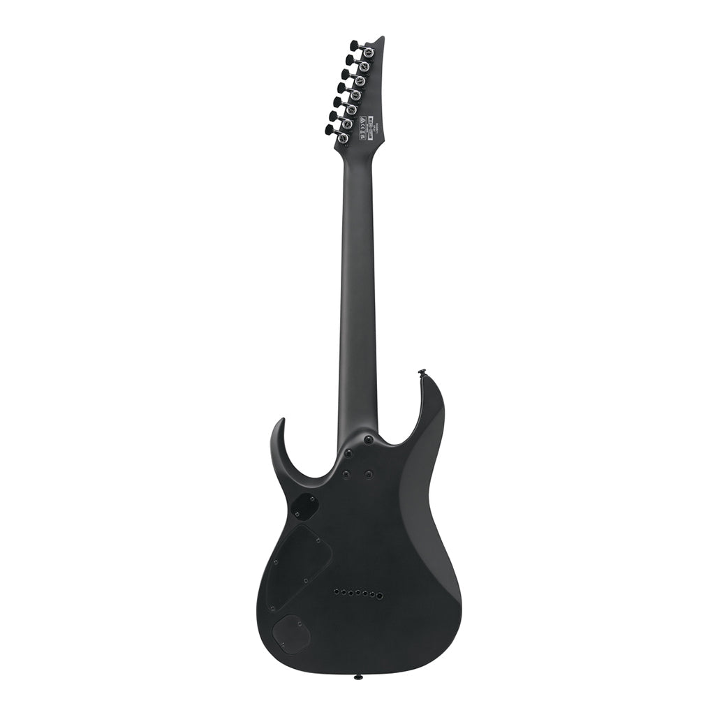 Ibanez RGDRB71 7-String Electric Guitar with Nyatoh Body and Ebony Fretboard - Black Flat Electric Guitars Sky Music