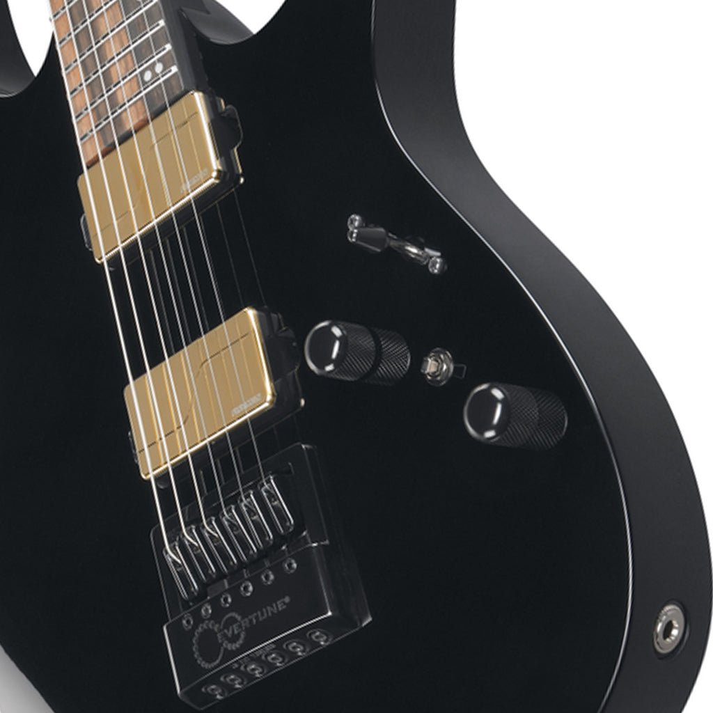 Ibanez RGR52ET Maple Top with Macassar Ebony Fretboard - Black Electric Guitars Sky Music