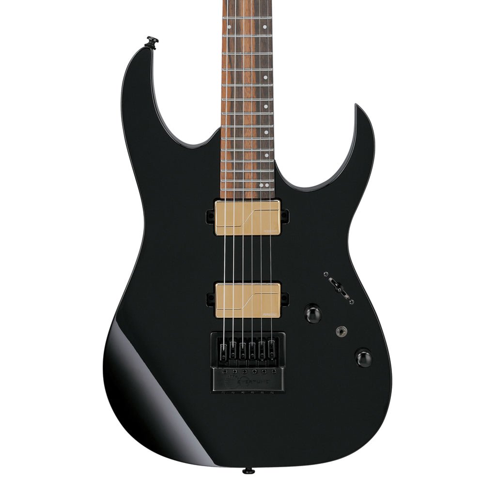 Ibanez RGR52ET Maple Top with Macassar Ebony Fretboard - Black Electric Guitars Sky Music