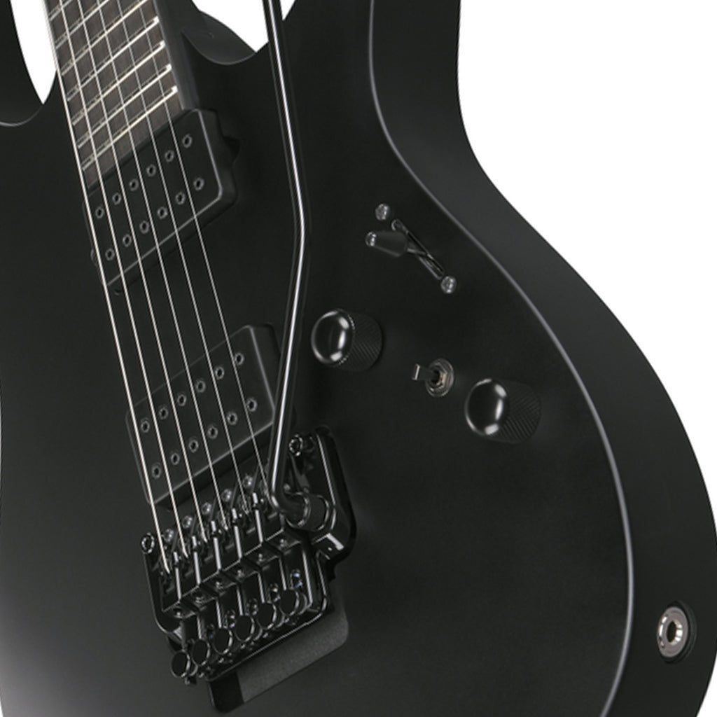 Ibanez RGRB620 Nyatoh Body with Ebony Fretboard - Black Flat Electric Guitars Sky Music