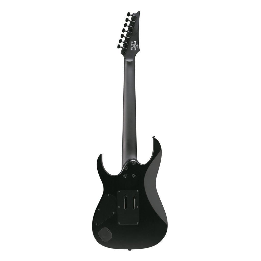 Ibanez RGRB720 7-String Electric Guitar with Ebony Fretboard - Black Flat Electric Guitars Sky Music