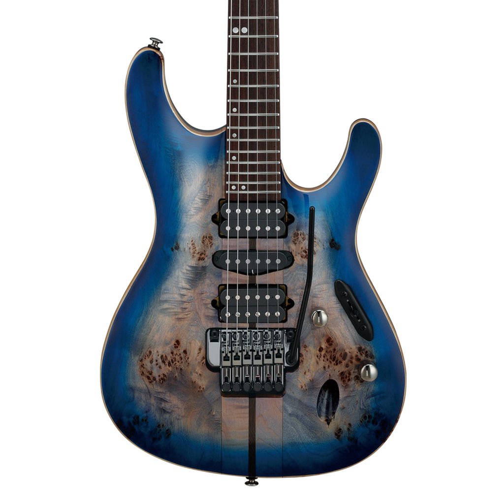 Ibanez S1070PBZCLB Electric Guitar Cerulean Blue Burst Electric Guitars Sky Music