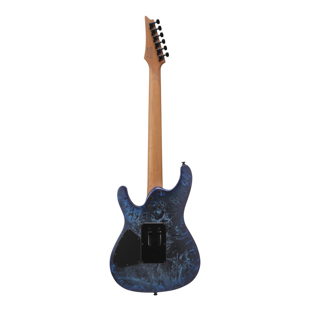 Ibanez S770CZM Electric Guitar Cosmic Blue Frozen Matte Electric Guitars Sky Music