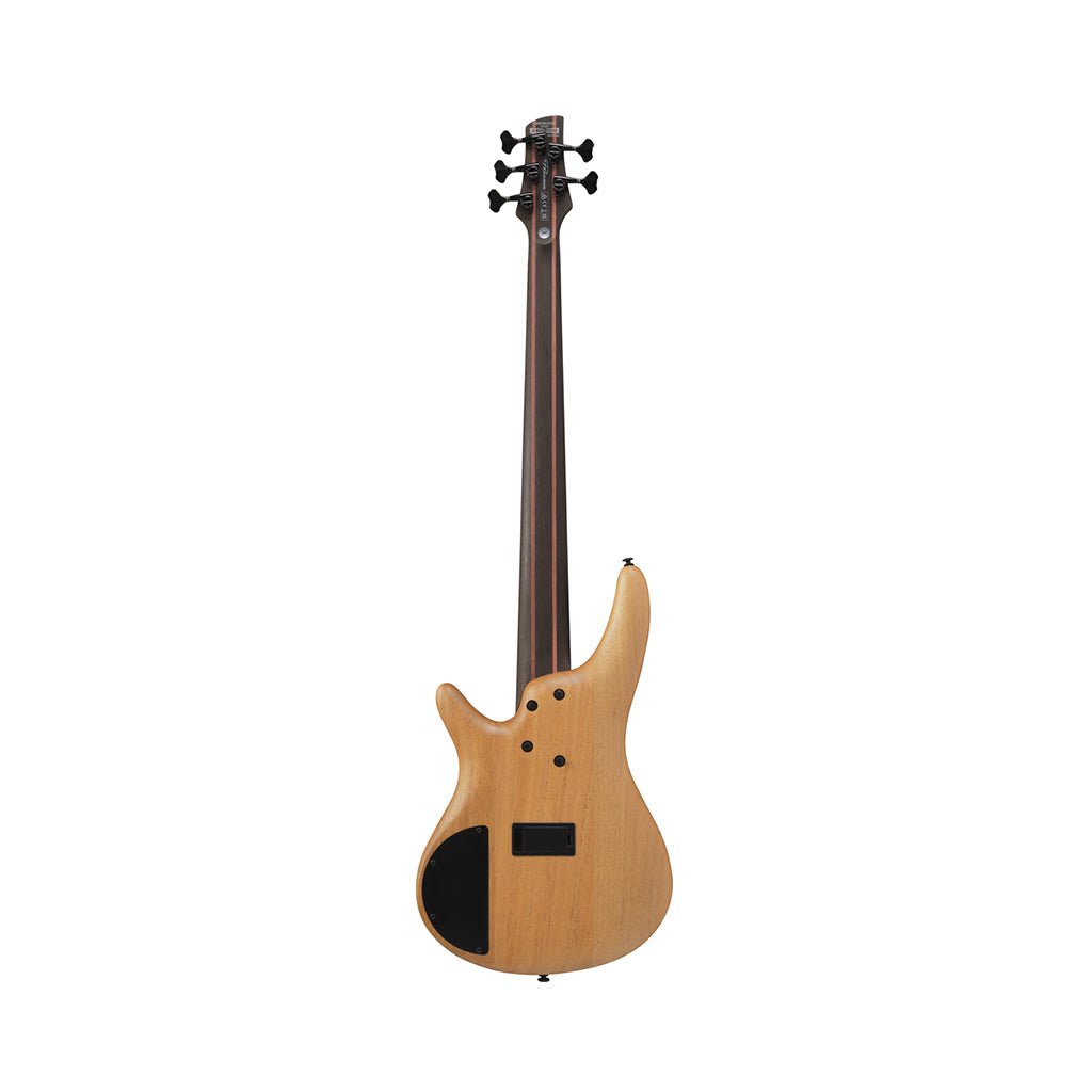 Ibanez SR1455DW Premium 5-String Bass - Transparent Gray Flat Bass Guitars Sky Music