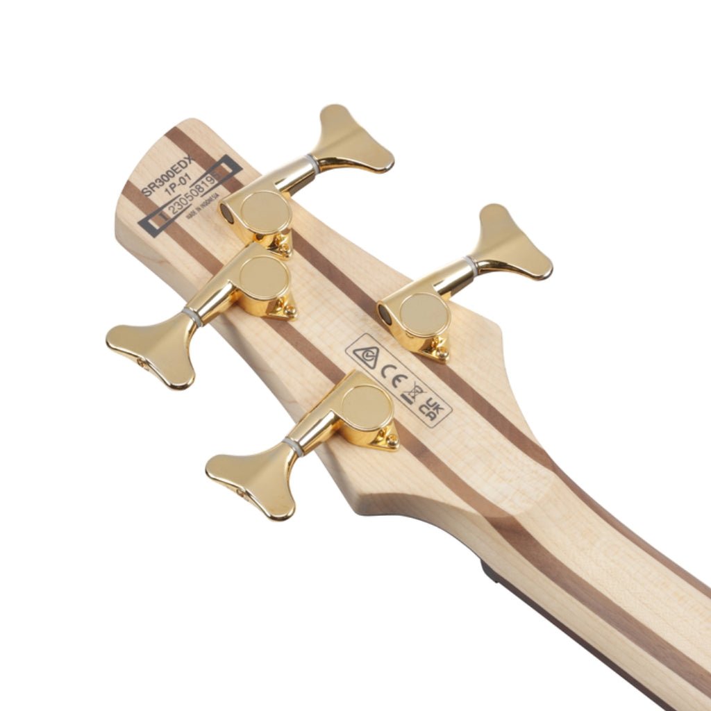 Ibanez SR300EDXCZM 4 String Electric Bass Guitar Cosmic Blue Frozen Matte Bass Guitars Sky Music