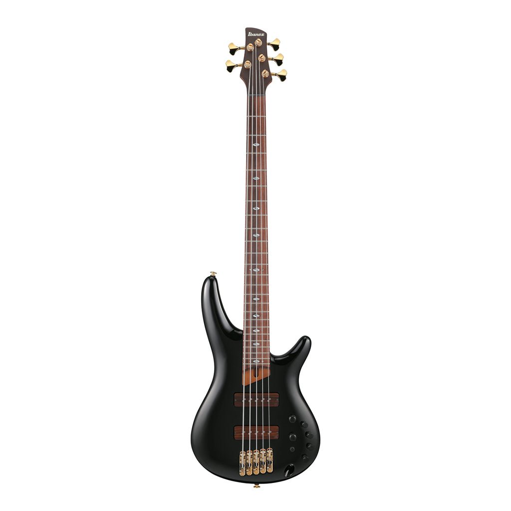Ibanez SR3505 Prestige 5-String Bass Alder Body and Case - Black Bass Guitars Sky Music