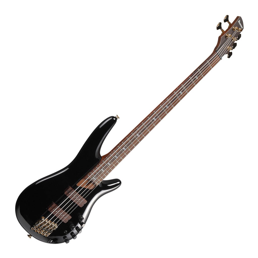Ibanez SR3505 Prestige 5-String Bass Alder Body and Case - Black Bass Guitars Sky Music