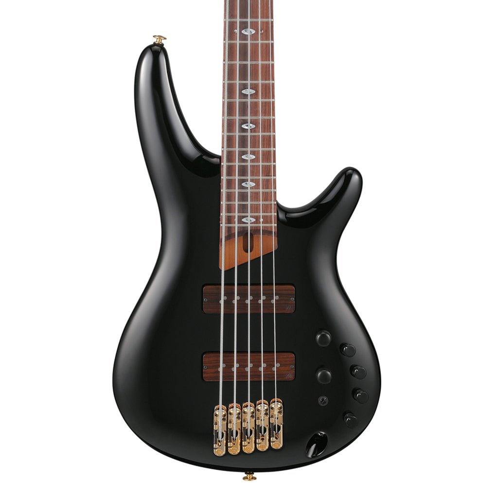 Ibanez SR3505 Prestige 5-String Bass Alder Body and Case - Black Bass Guitars Sky Music