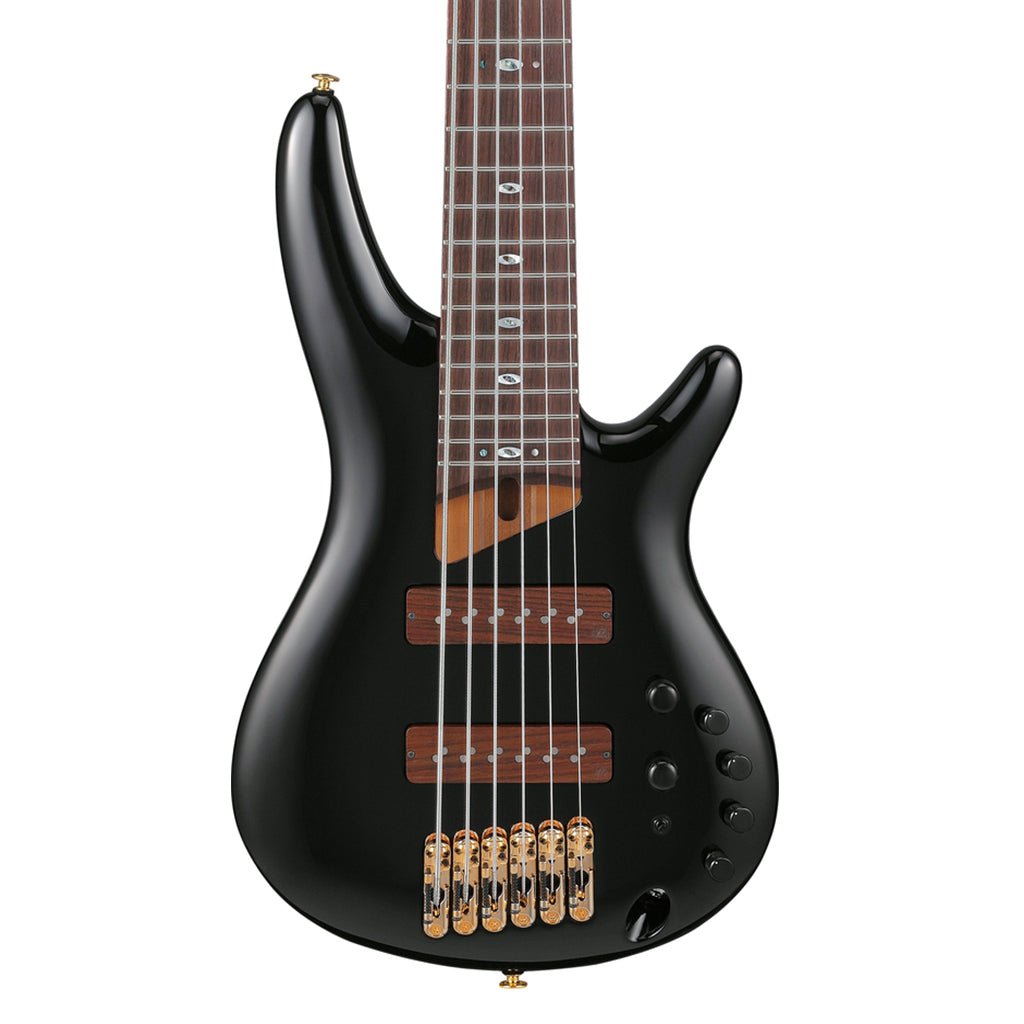 Ibanez SR3506 Prestige 6-String Bass Alder Body and Case - Black Bass Guitars Sky Music