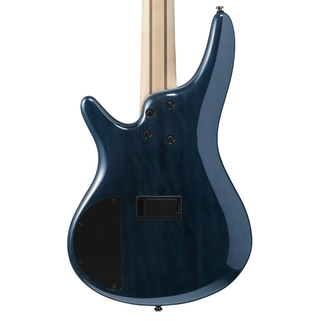 Ibanez SR405EQM Stained Cosmic Blue Starburst 5 String Electric Bass Bass Guitars Sky Music