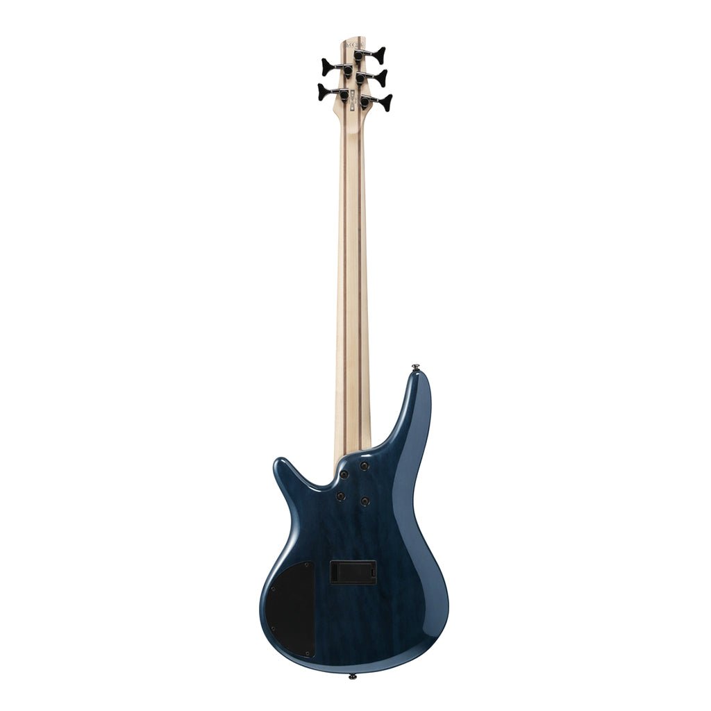 Ibanez SR405EQM Stained Cosmic Blue Starburst 5 String Electric Bass Bass Guitars Sky Music