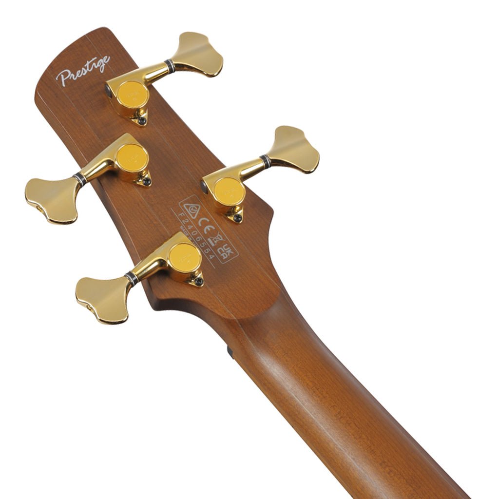 Ibanez SR4500 Prestige Bass Ash Body and Case - Desert Sunset Burst Bass Guitars Sky Music