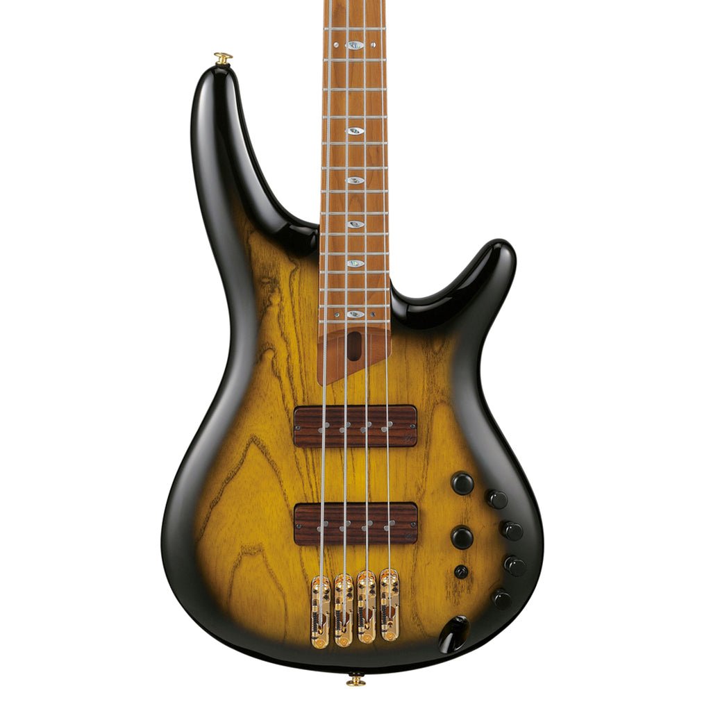 Ibanez SR4500 Prestige Bass Ash Body and Case - Desert Sunset Burst Bass Guitars Sky Music