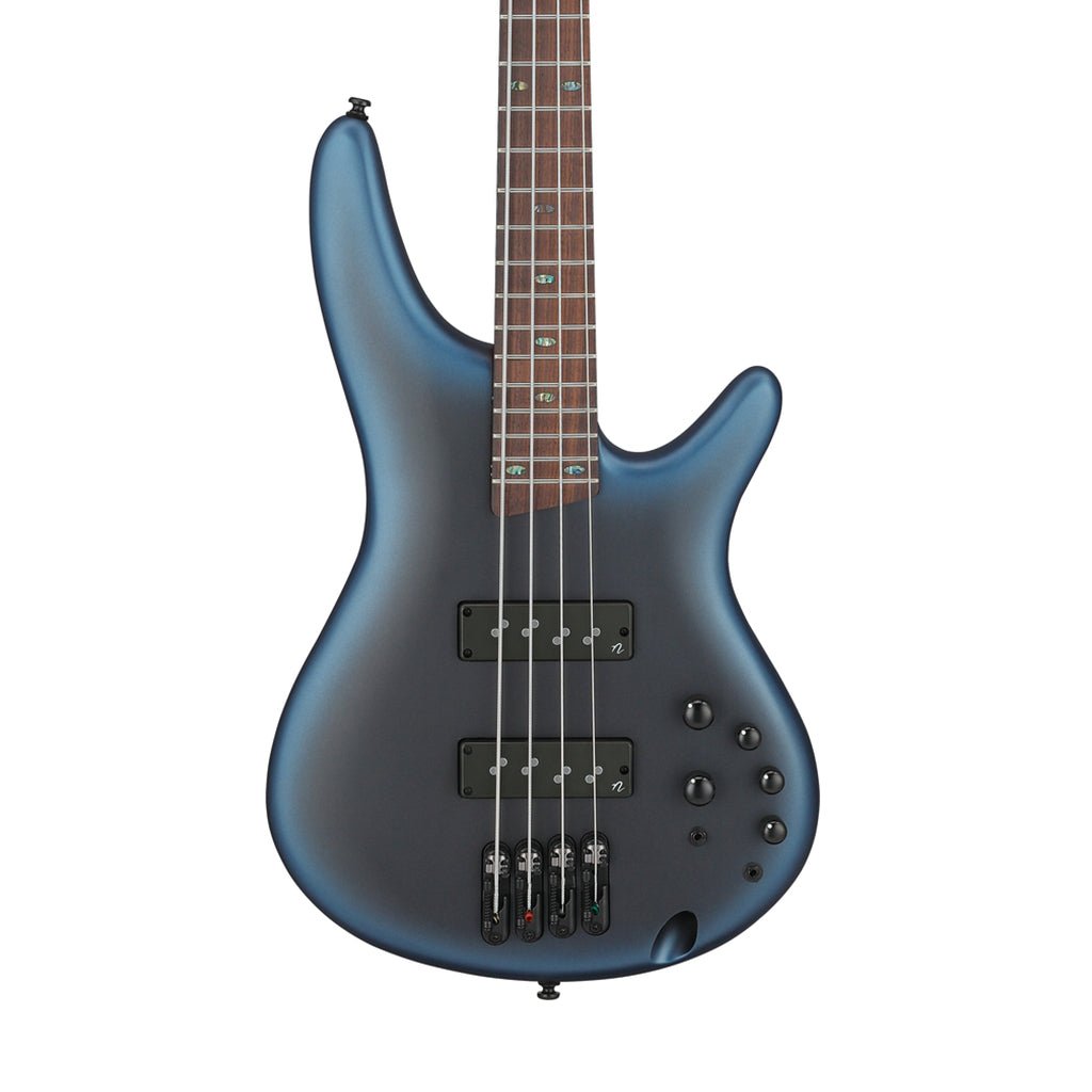 Ibanez SR500N Electric Bass Nordstrand Pickups - Midnight Arctic Ocean Matte Bass Guitars Sky Music
