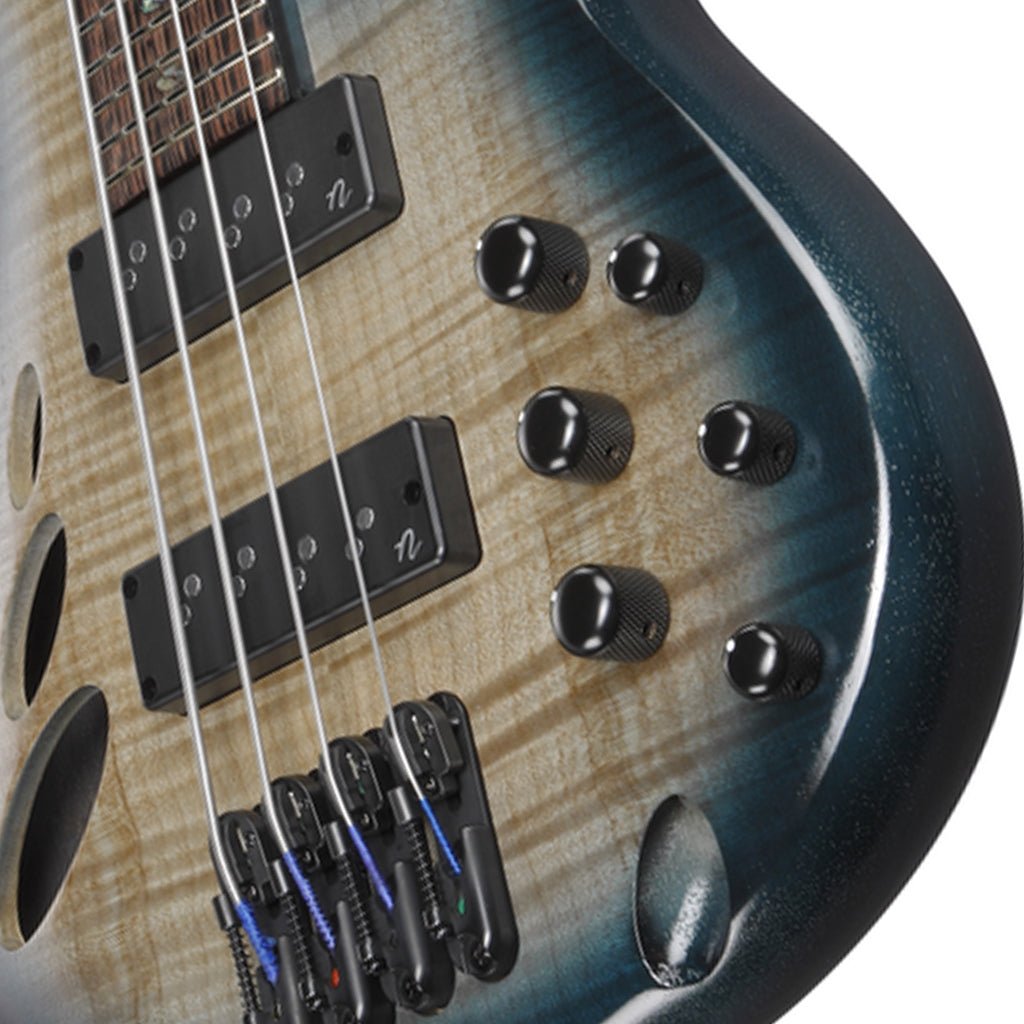 Ibanez SRD900 Cosmic Blue Starburst Low Gloss Electric Bass Bass Guitars Sky Music