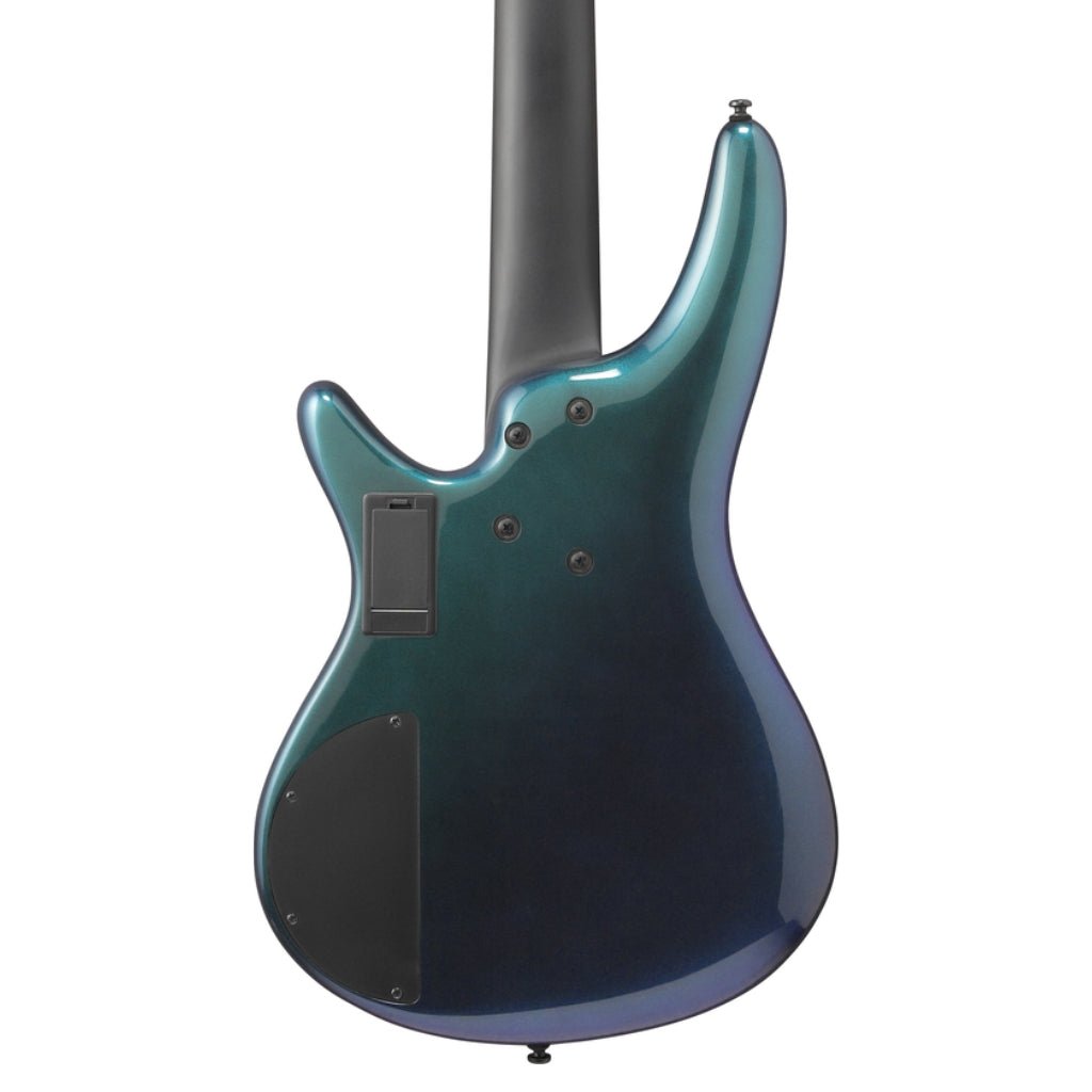 Ibanez SRMS725BCM 5 String Electric Bass Guitar Blue Chameleon Bass Guitars Sky Music