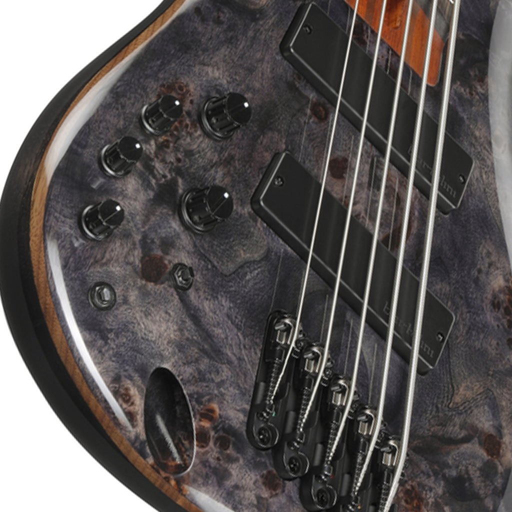 Ibanez SRMS805L Deep Twilight 5 String Electric Bass - Left Handed Bass Guitars Sky Music