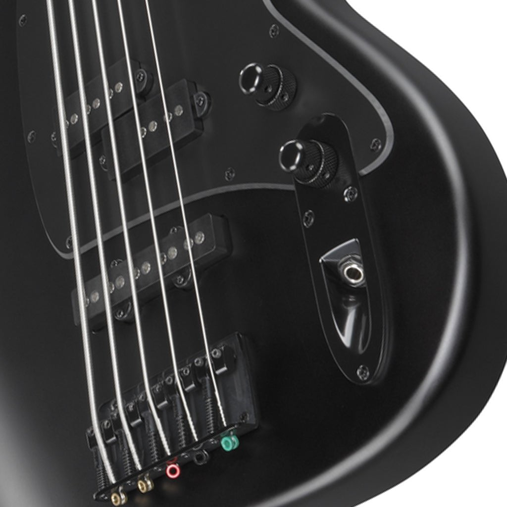 Ibanez TMB425B Black Flat 5 String Electric Bass Bass Guitars Sky Music