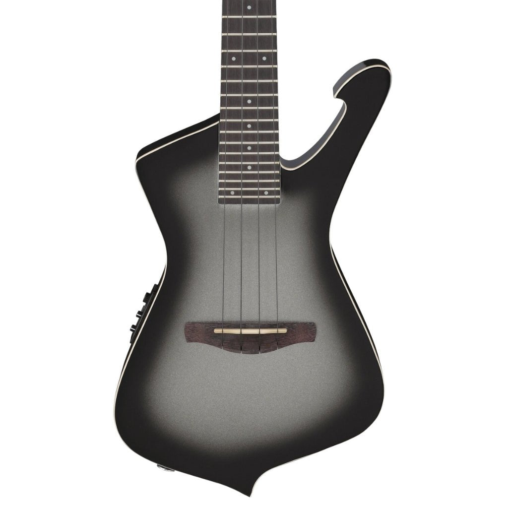 Ibanez UICT100A Electric Tenor Ukulele - Metallic Gray Sunburst Ukuleles Sky Music