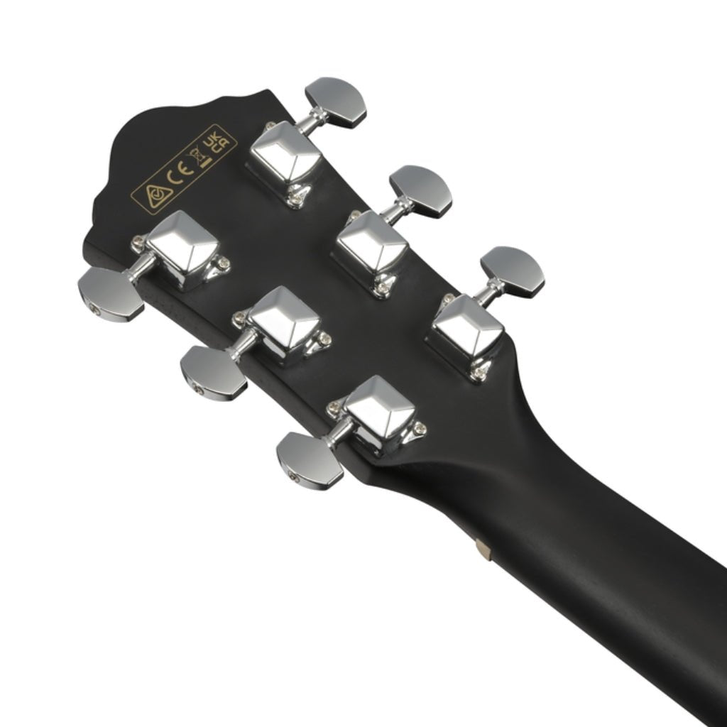 Ibanez VC44CE Acoustic Guitar - Open Pore Weathered Black Acoustic Guitars Sky Music