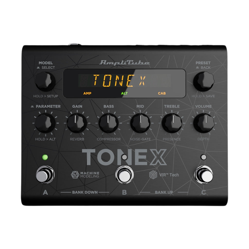 IK AmpliTube TONEX AI Machine Modelled Tone Pedal Effects Pedals Sky Music