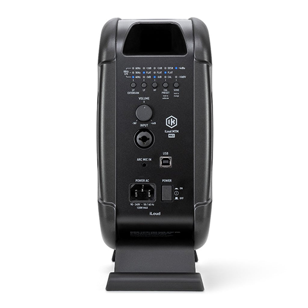 IK iLoud MTM MK11 High Resolution Compact Studio Monitors (Pair) w/Arc Mic - Black Audio Interfaces Sky Music