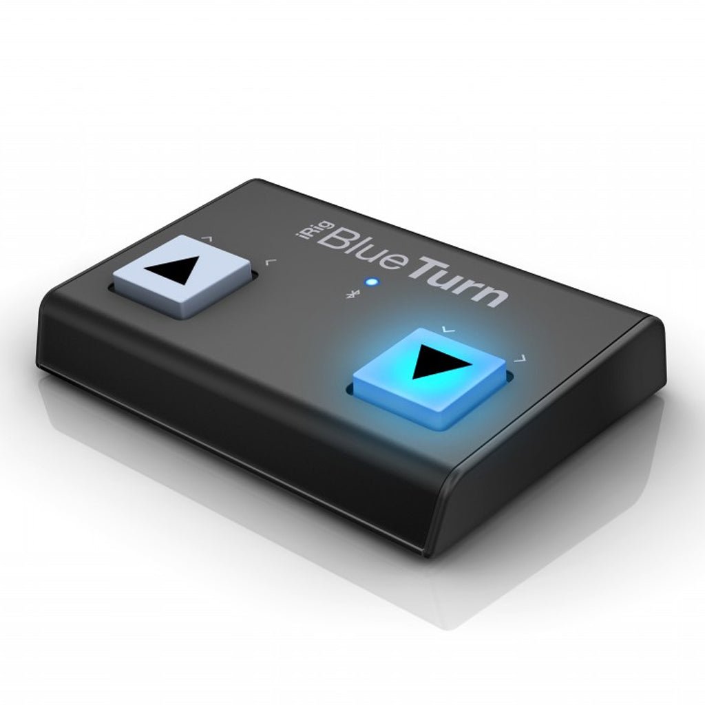 IK iRig BlueTurn - Backlit Compact Bluetooth Page Turner ACCESSORIES Sky Music
