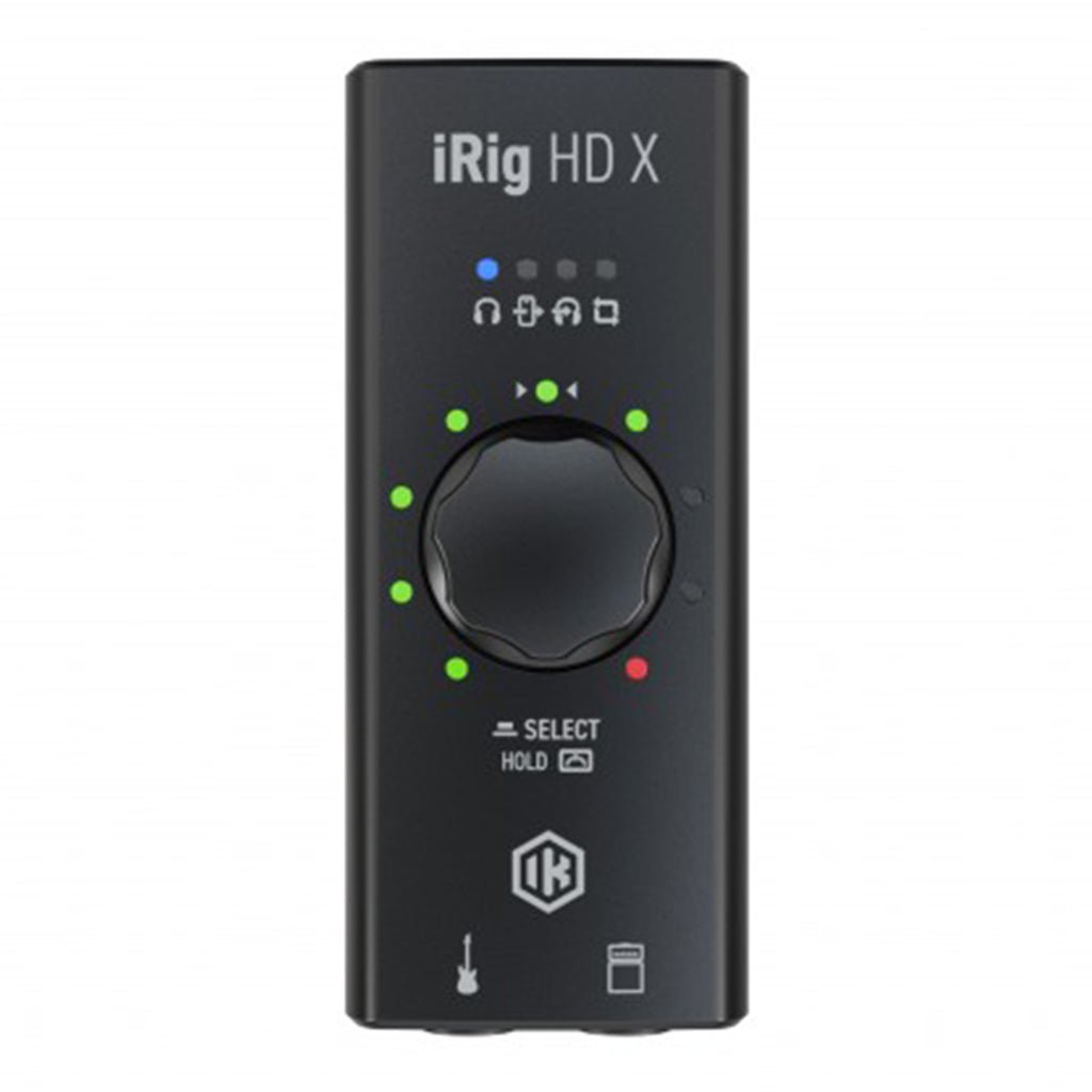 IK iRig HD X - Pro Quality Digital Guitar Interface Audio Interfaces Sky Music