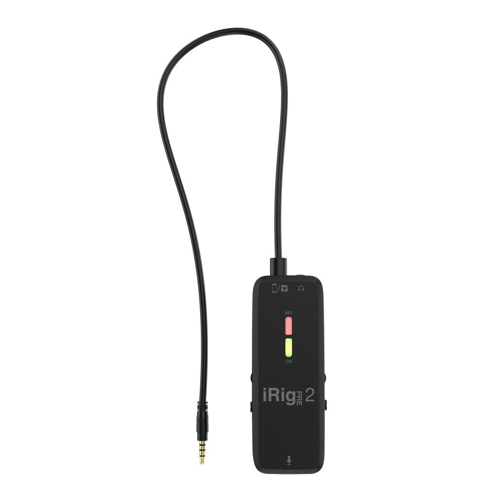 IK iRig Pre 2 - Studio Quality XLR Microphone Interface Audio Interfaces Sky Music