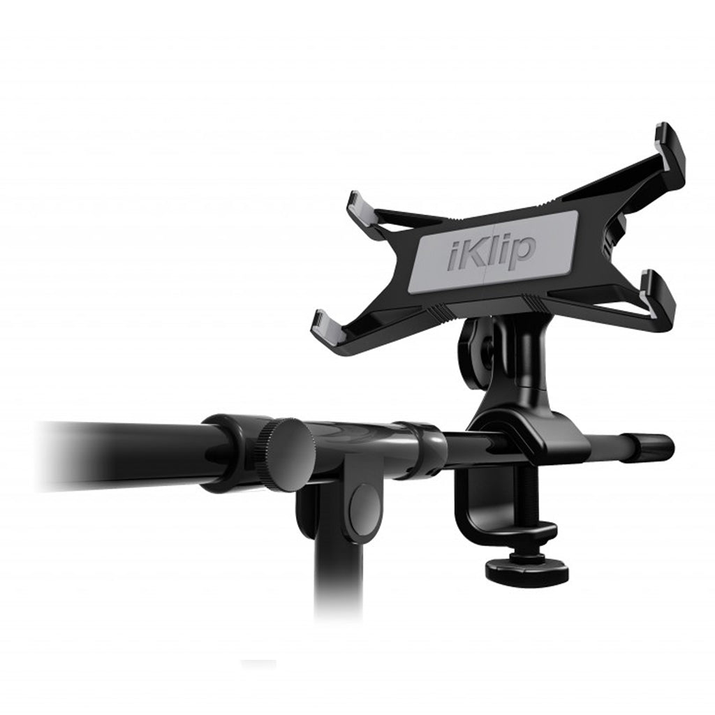 iKlip - Xpand - Universal mic stand mount for tablet up to 12.1 inch (incl. all iPad models)