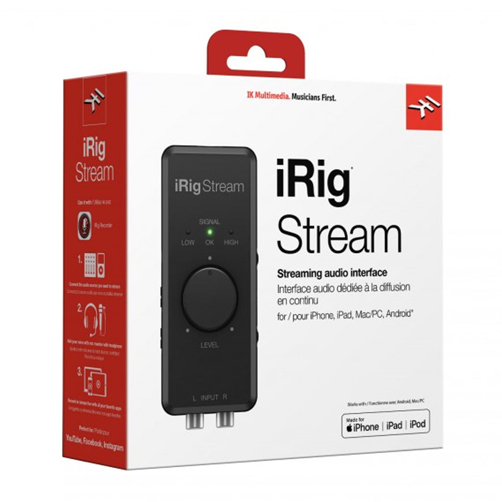 IK iRig Stream Streaming Audio Interface