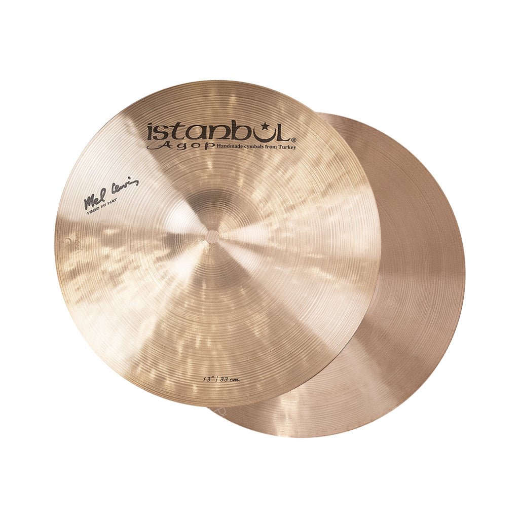 Istanbul Agop 13" Mel Lewis Signature Hi-Hats Cymbals Sky Music