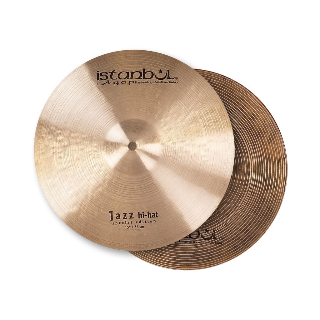 Istanbul Agop 15" Special Edition Jazz Hi-Hats Cymbals Sky Music